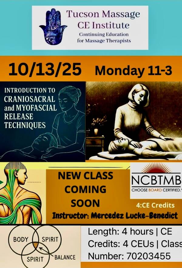 Introduction to Cranial Sacral and Myofascial  Therapy - 4 CEUs ** Registration Link in Description **