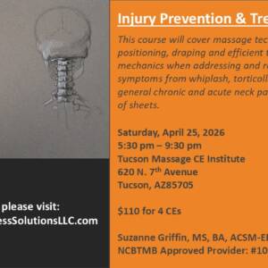 Injury Prevention & Treatment I (Neck) - 4 CEUs * Registration Link In Description *
