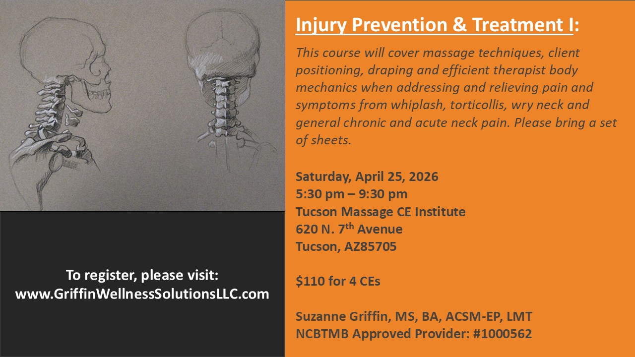 Injury Prevention & Treatment I (Neck) - 4 CEUs * Registration Link In Description *